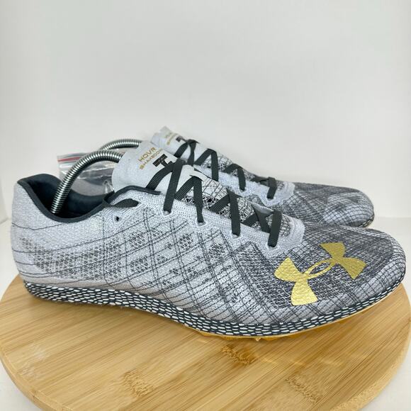 Under Armour HOVR Shakedown Halo Track Cleat Spikes 3022515 Mens Size 12 NWOB - Picture 1 of 7